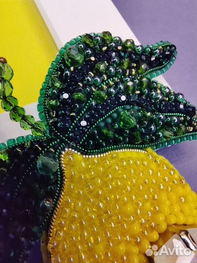 Брошь ручной работы