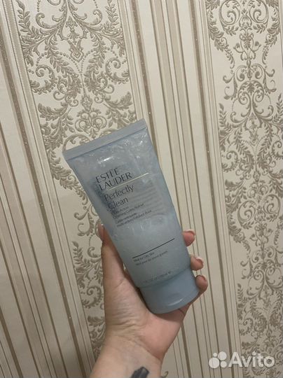 Estee lauder средство 2в1, скраб