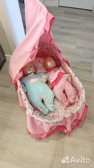 Куклы Baby Born, Baby Annabell и кроватка