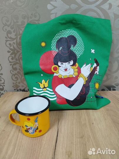 Сумка шоппер и кружка Союзмультфильм