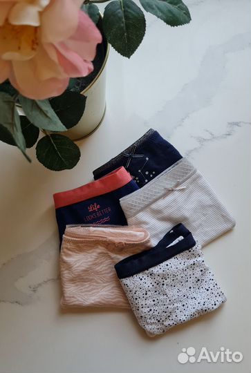 Трусики чики сетом M oysho