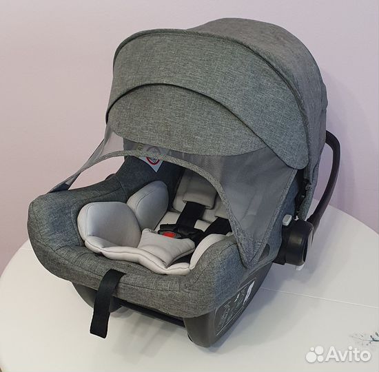 Автолюлька bugaboo turtle air by nuna,Grey Melange