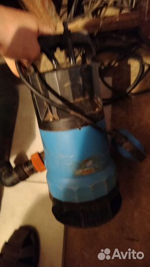 Дренажный насос для грязной воды бу