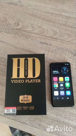 HiFi плеер ruizu H8 16Гб, Android, Bluetooth, WiFi объявление продам