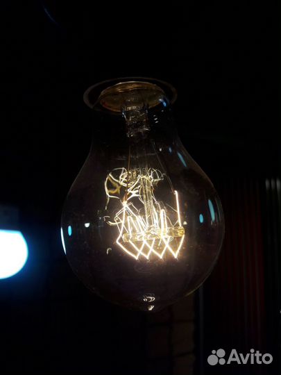 Лампочка декоративная- винтажная