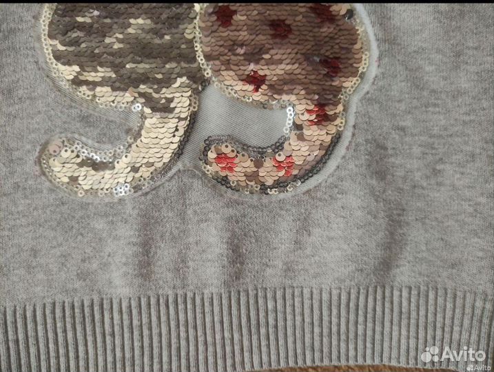 Свитер джинсы для девочки 98 рост пакетом