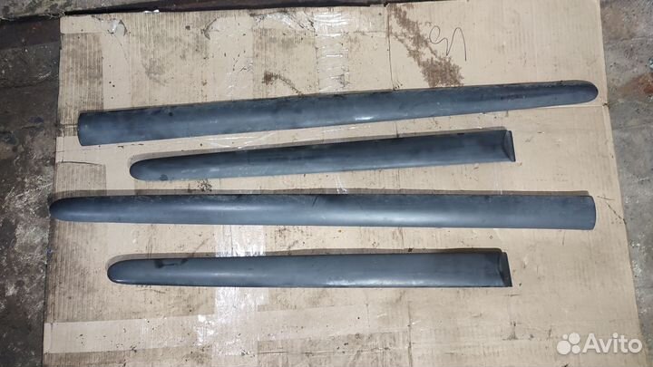 Молдинги дверей Peugeot 206 комплект