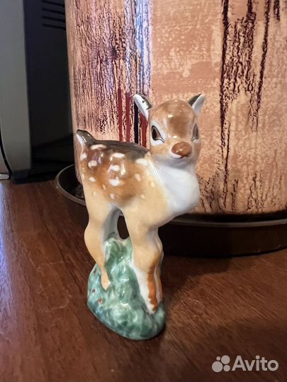 Фарфоровая статуэтка Олененок Бэмби