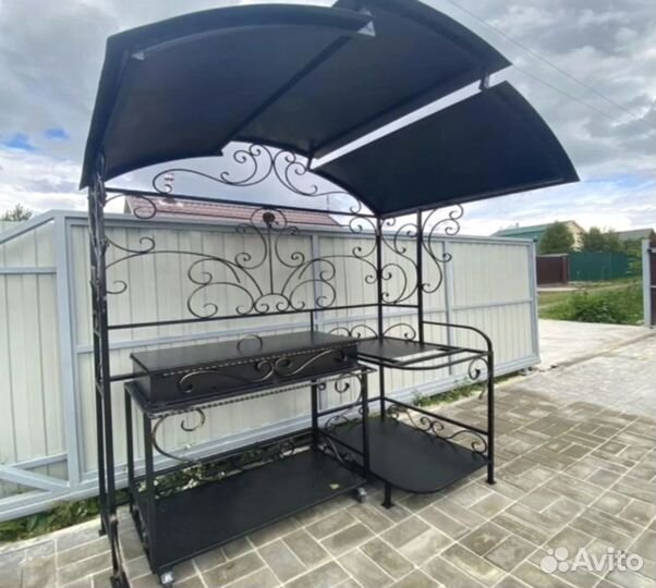 Мангал, беседка с мангалом