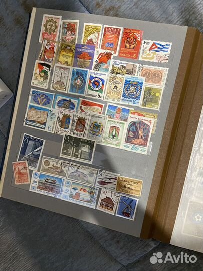 Альбом коллекционных почтовых марок