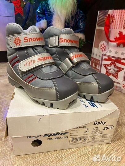 Лыжные ботинки детские 30 - 31 размер Babi spine