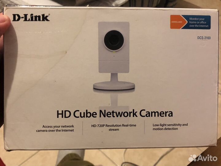 Hd cube network camera dcs-2103