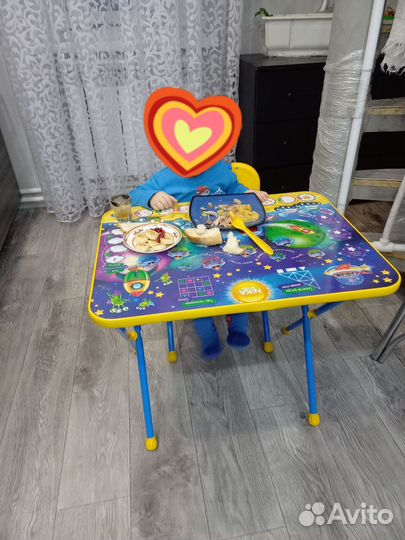 Детский стол и стул