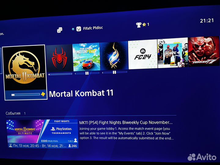 Ps4 slim С играми два Жёстика