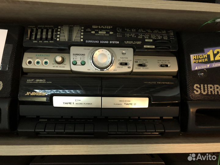 Винтажная магнитола sony CFD-ZW220L и др аппараты