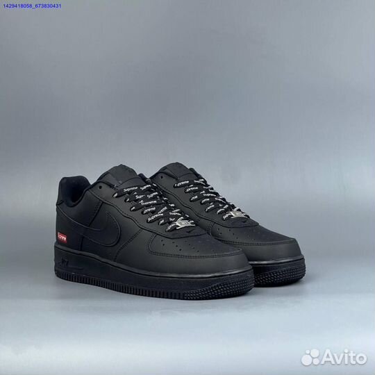 Кроссовки Nike Air Force 1 Low & Supreme (Арт.41690)