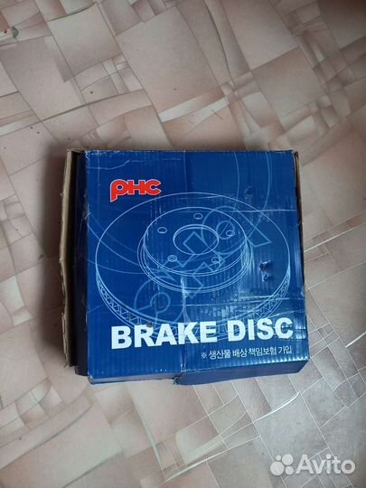 Передний тормозной диск mazda 6 299мм