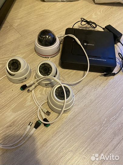Комплект видеонаблюдения бу