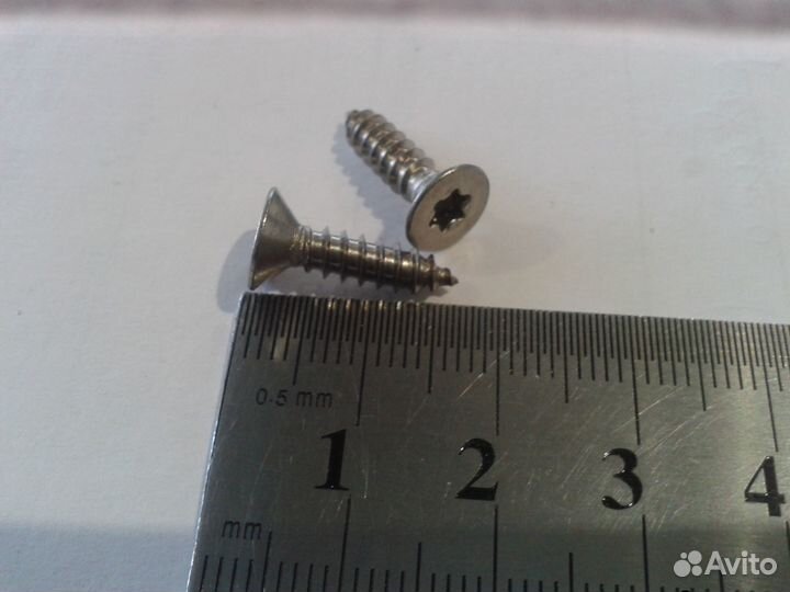 Саморез потай/гл torx/шл/ Din 7982 A2 C 4,2х16 #75