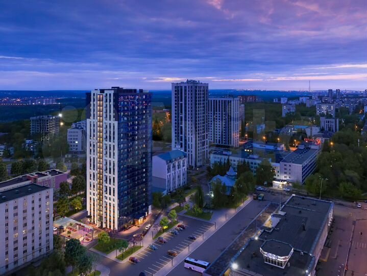 2-к. квартира, 47,5 м², 18/25 эт.