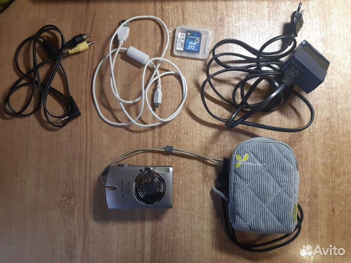 Компактный фотоаппарат canon ixus 750 рабочий