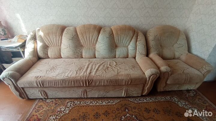 Диван бу и 1кресло