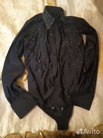 Брюки, рубашка и жилет для бальных танцев