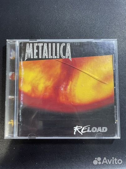 CD Metallica альбом Reload. Лицензия