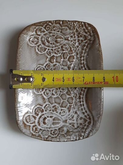 Мыльница керамическая zara home