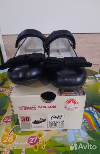 Туфли для девочки 30 размер