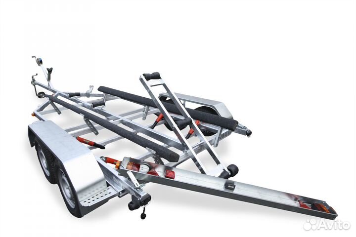 Прицеп Для катеров с качалкой двухосный 6,6м