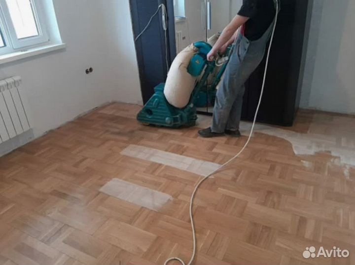 Шлифовка пола шлифовка паркета циклевка без пыли
