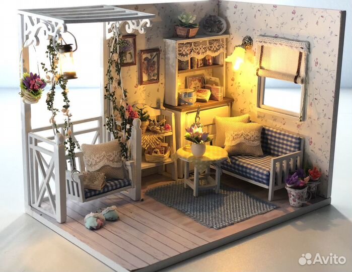 Миниатюрный домик DIY