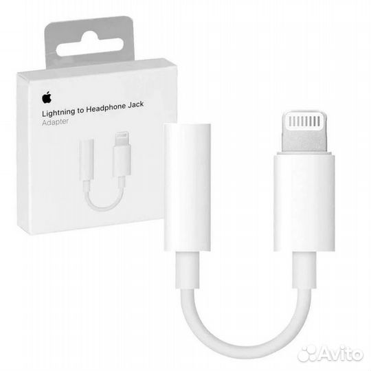 Переходник iPhone (Lightning) на AUX 3.5mm