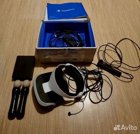 Шлем Sony PS VR rev.2 + 2 мува и камера