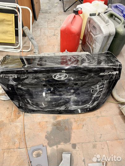 Крышка богажника хендай солярис