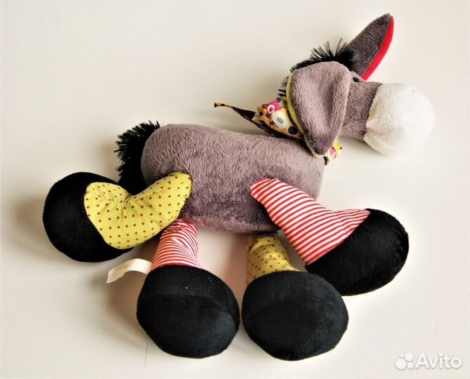 Мягкая игрушка Ослик