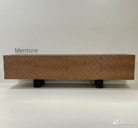 Тумба тв Bravo с фрезеровкой (1600х400х300 мм)