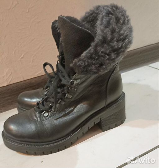 Ботинки женские зимние натуральная кожа