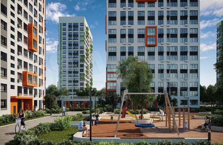 2-к. квартира, 62,9 м², 10/25 эт.