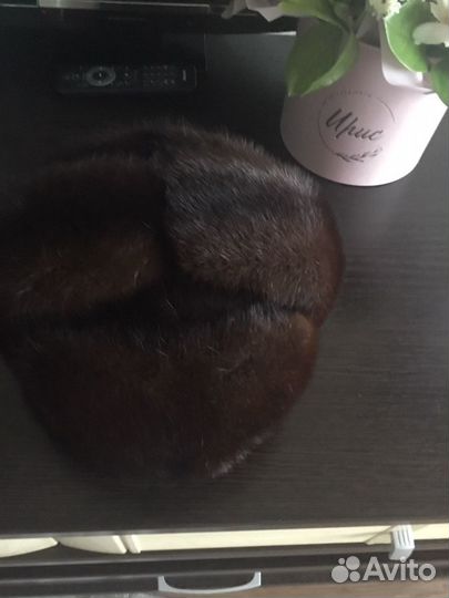 Мужская шапка норка