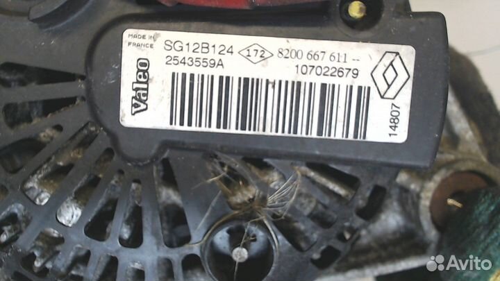 Генератор Renault Scenic, 2007