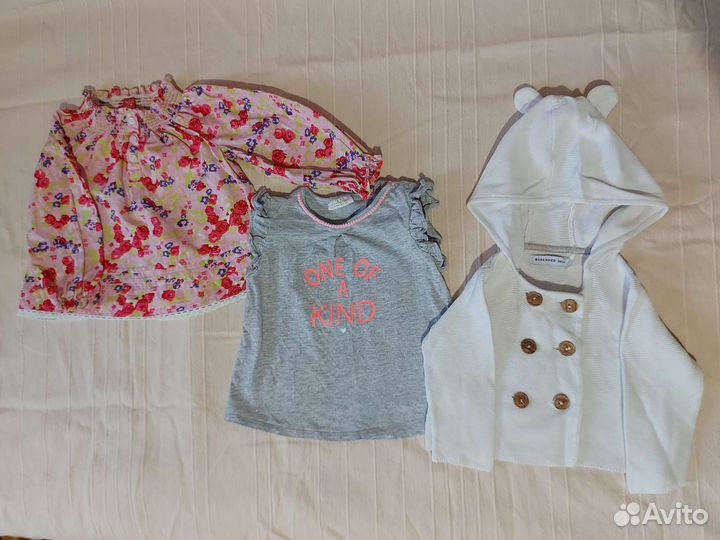 Детские вещи пакетом для девочек от 6 до1.5