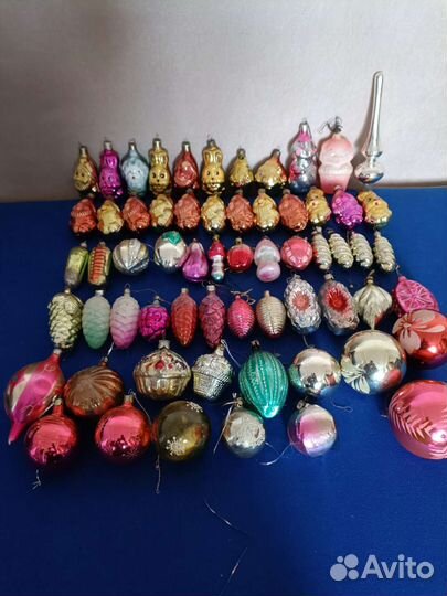 Елочные игрушки СССР