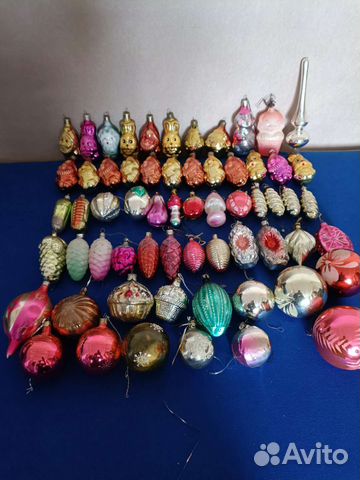 Елочные игрушки СССР