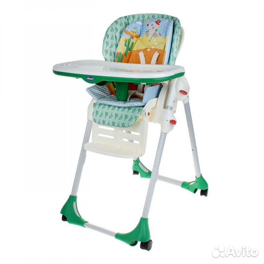 Стульчик для кормления Chicco Polly 2 в1