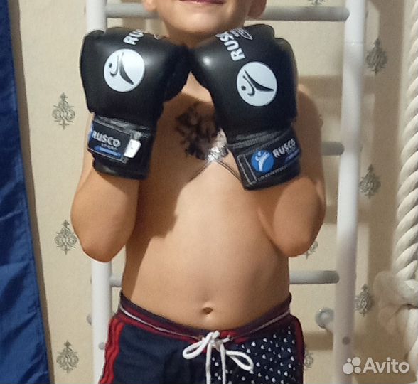 Детские боксёрские перчатки 6 oz