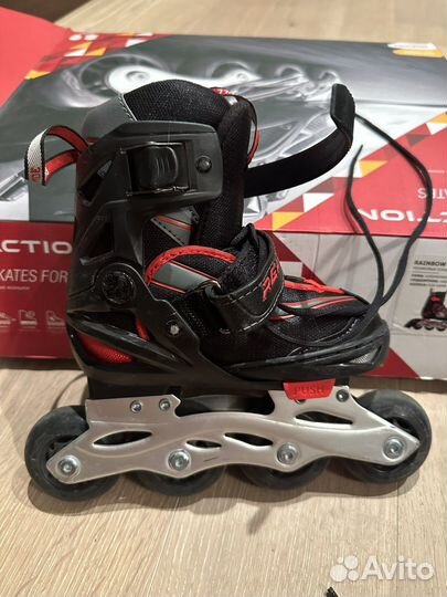 Роликовые коньки детские раздвижные