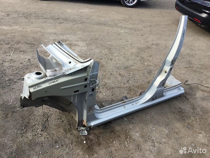 Порог со стойкой левый Renault Logan 2005-2014