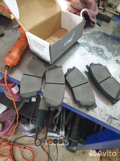 Тормозные колодки на мазда 6 gg